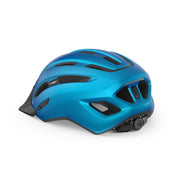MET MTB helm Downtown met verstelbare straps en ventilatiegaten, geschikt voor mountainbiken.