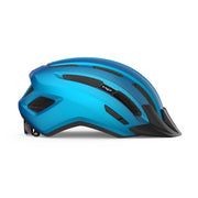 MET MTB fietshelm Downtown met ventilatiegaten en verstelbare banden, ontworpen voor comfort en bescherming tijdens mountainbiken.