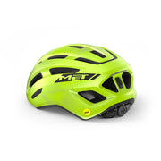 MET racefiets helm Miles Mips met aerodynamisch ontwerp, ventilerende openingen en veilige pasvorm voor wielrenners.