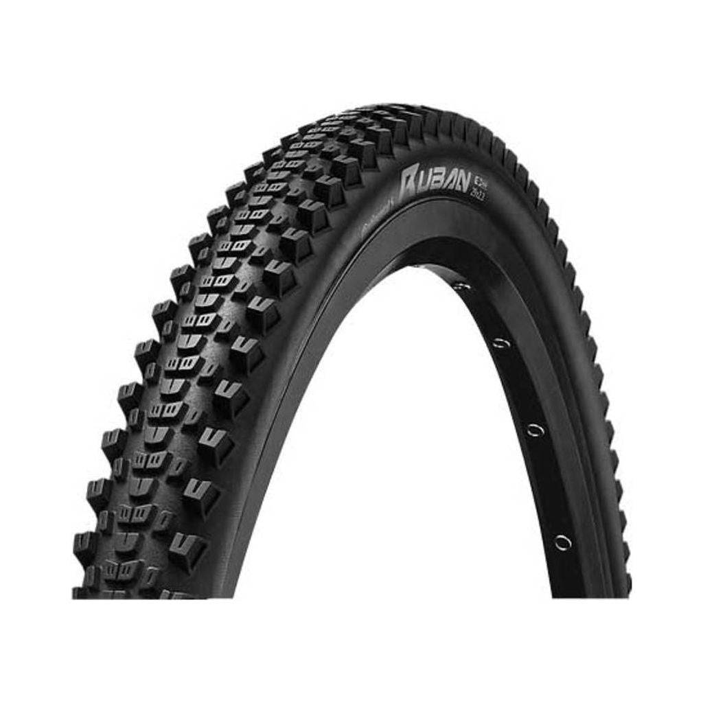 Zwarte 29-inch MTB buitenband van Continental Ruban TLR ShieldWall, vouwband voor mountainbikes, 65-622.