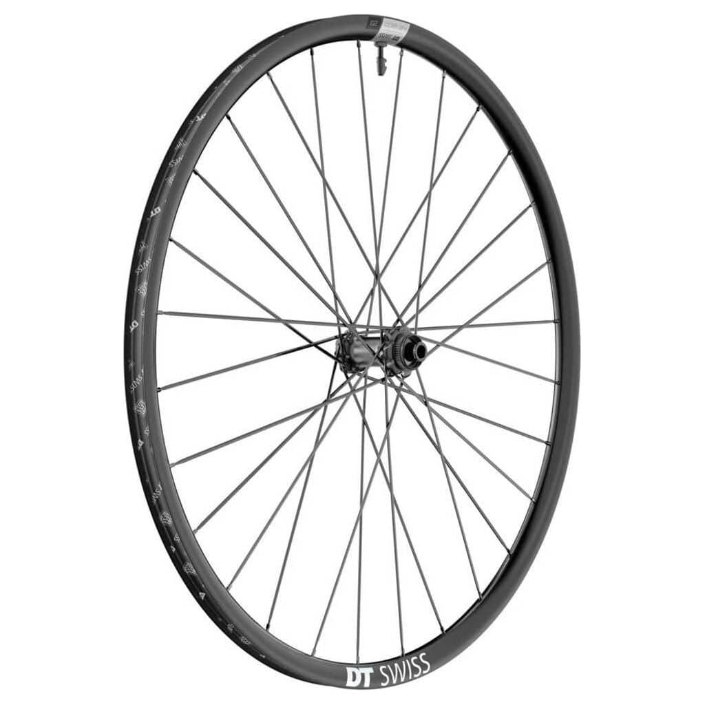 DT Swiss Racefiets wiel V 28 DT He1800 Spline 23 DB, 100/12, voor snelle fietsprestaties, zichtbare wielconstructie en velgdetails
