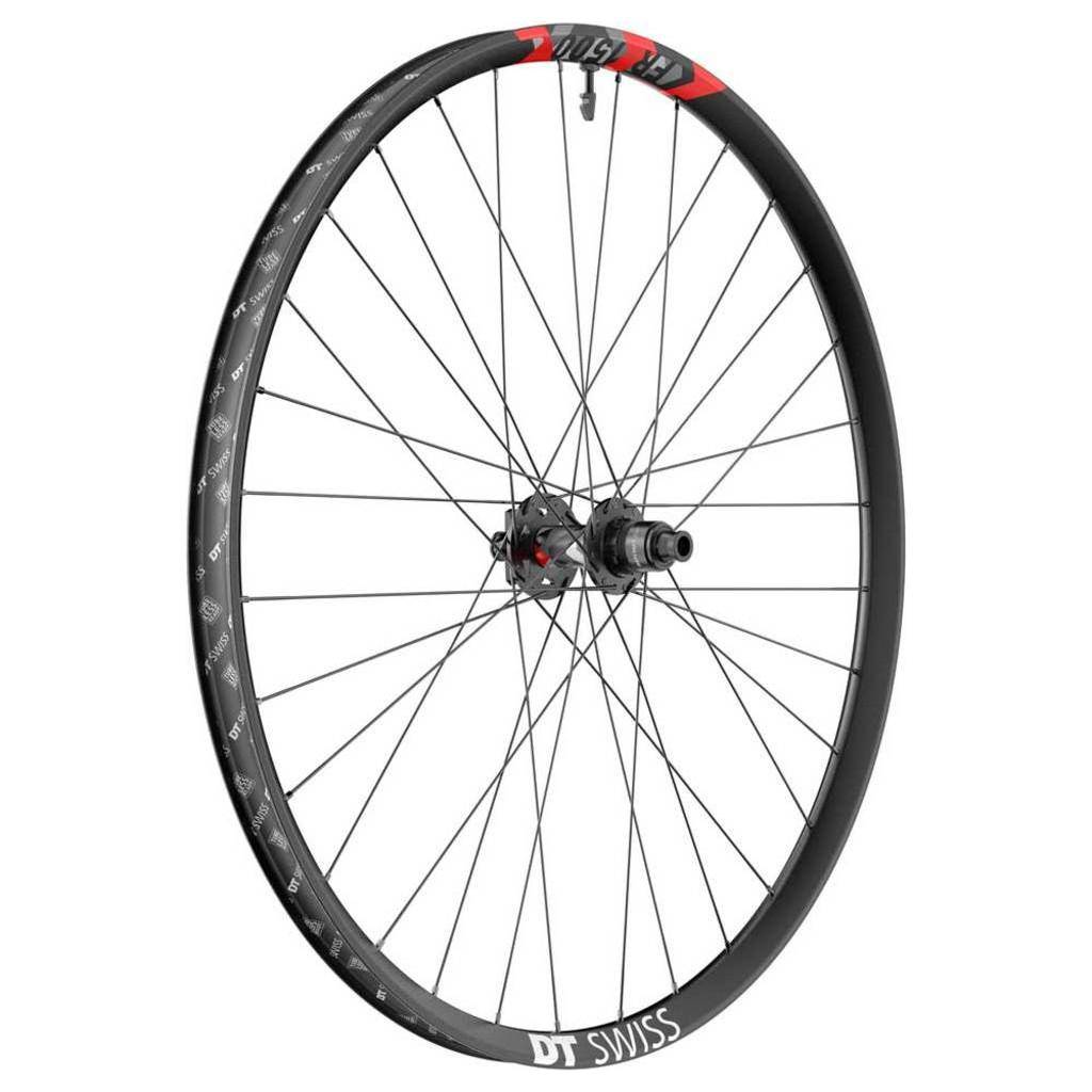 Achterwiel voor MTB, 29 inch DT Swiss FR1500 Classic 30 XD, zwart aluminium, disc rem, 11/12V, Boost, IS, 148/12mm.