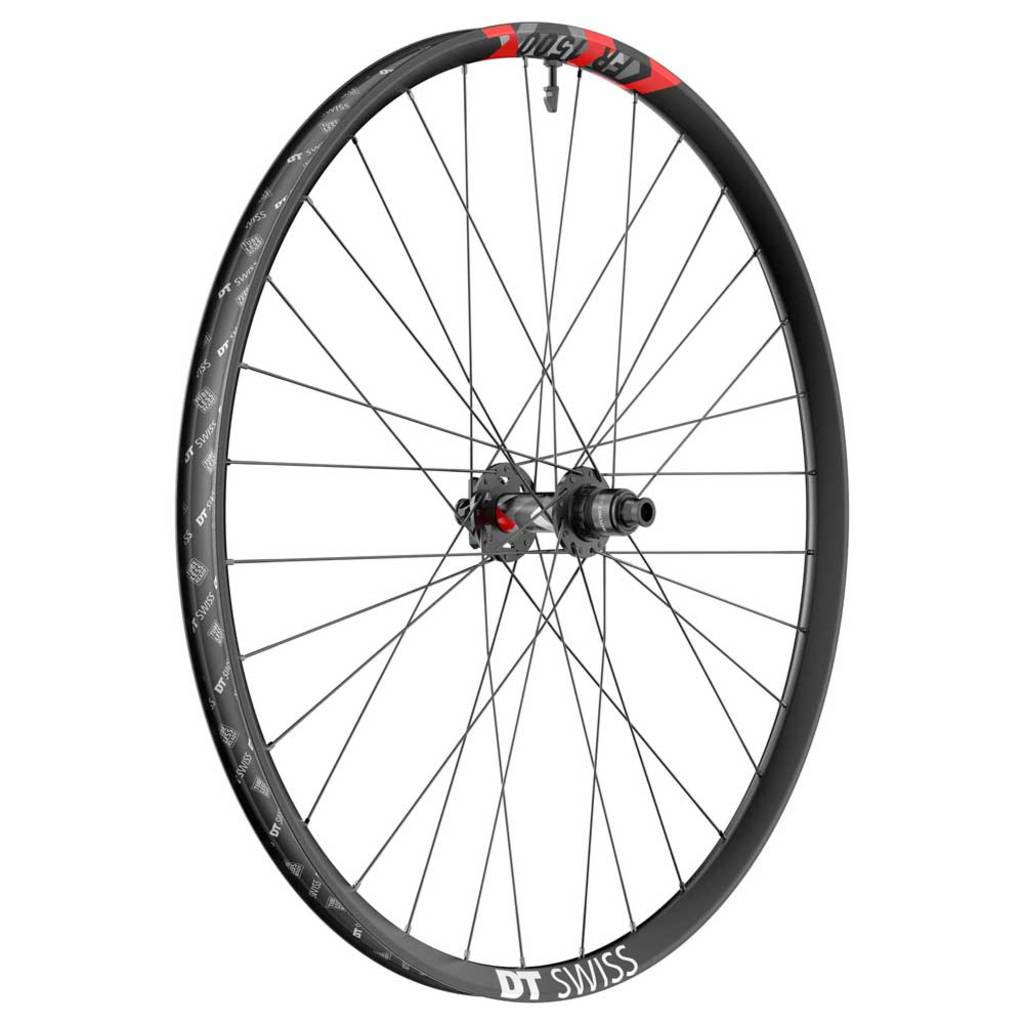 Achterwiel 29" DT Swiss FR1500 Classic 30 XD, zwart, aluminium, disc IS, 157/12mm voor MTB fietsen.