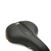 Zwart Selle Royal Explora Moderate Royalgel fietszadel voor stadsfietsen en e-bikes, comfortabel en ergonomisch ontworpen