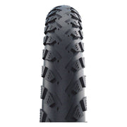 Zwarte Schwalbe Land Cruiser 26" stadsfiets buitenband zonder reflectie, K-Guard bescherming, geschikt voor stadsfiets.