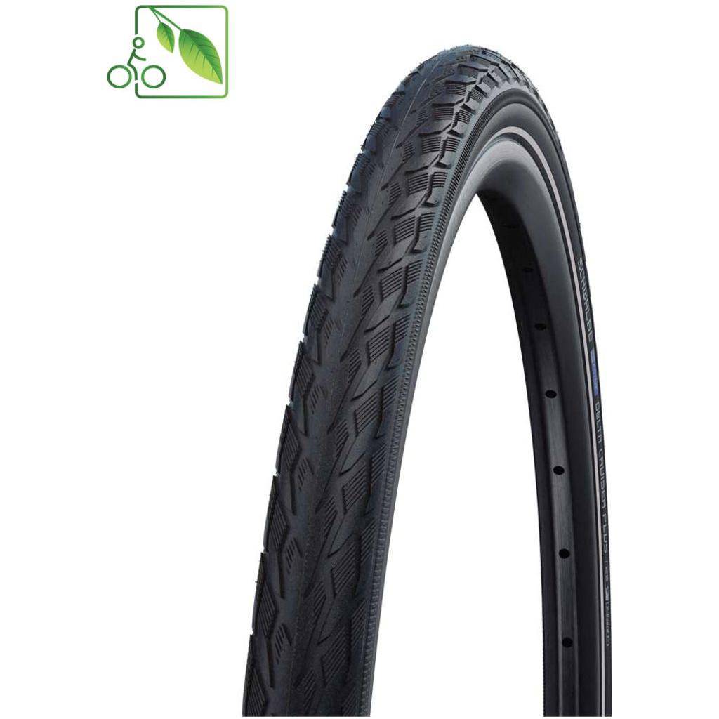 Schwalbe Buitenband 28" Delta Cruiser Plus Green PunctureGuard - Le Coq Wielerartikelen