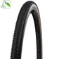 Buitenband 28" Schwalbe G-One R TLE ADDIX Race V-Guard Vouwband Zwart/Transparant - Le Coq Wielerartikelen