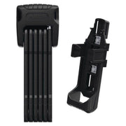 Zwart Abus Bordo Granit X Plus 6500K vouwslot van 90 cm met ART 2, beveiligingsslot voor fietsen