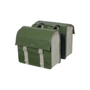Basil Urban Load dubbele fietstas voor bagagedrager, 48-53 liter, universeel fietsaccessoire, zwart en waterbestendig