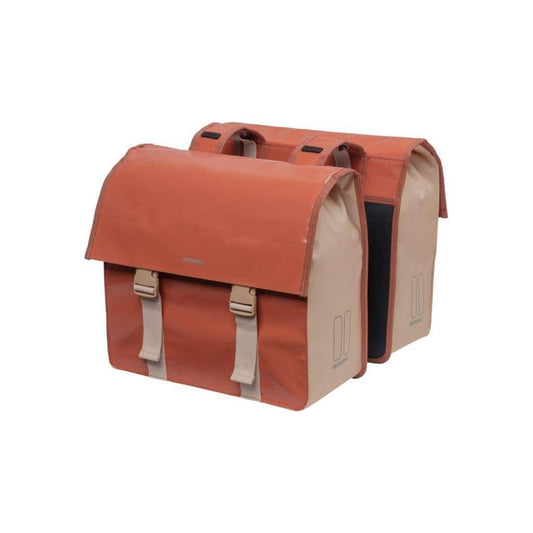 Basil Dubbele Fietstas Urban Load 48-53 Liter 40 X 17 X 46 Cm - Le Coq Wielerartikelen