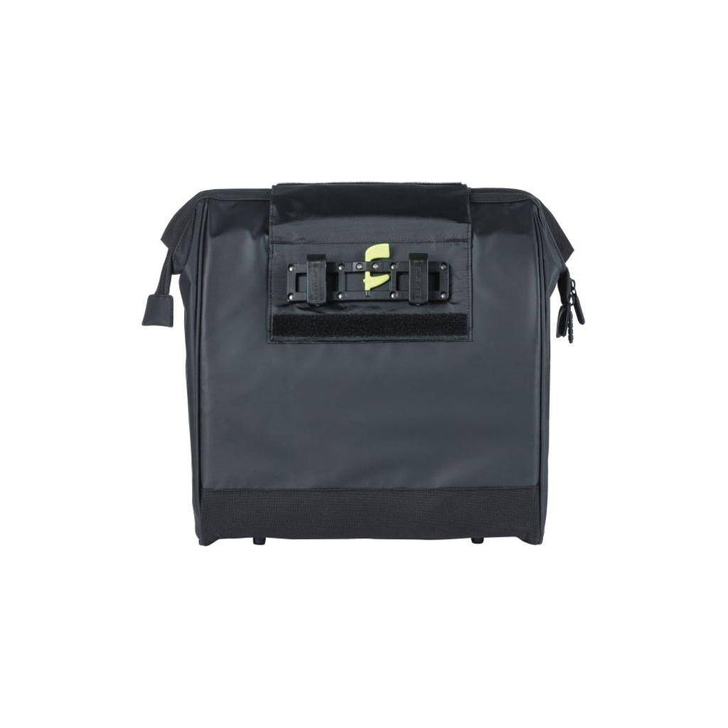 Basil Fietsshopper Grand Tarpaulin 23 Liter 34 X 19 X 35 Cm - Zwart - Le Coq Wielerartikelen