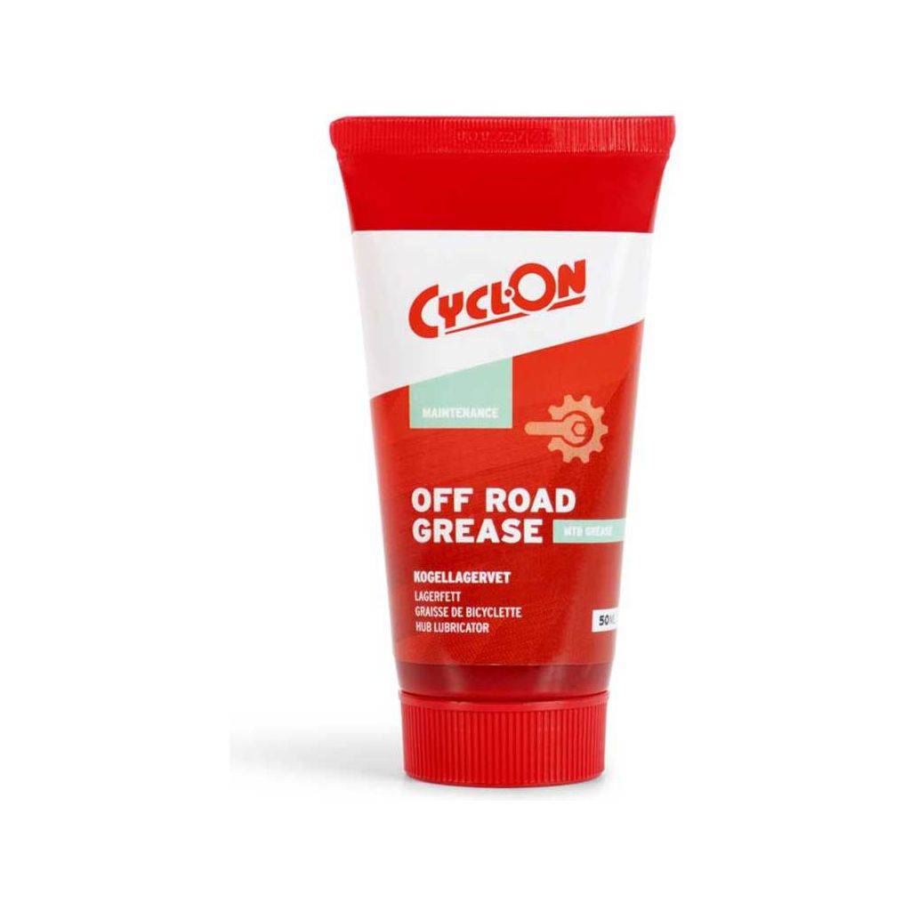 CyclOn Off Road Lagervet montagepasta in 50 ml, waterafstotende vet voor off-road montage en onderhoud.