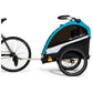 Burley Fietskar D'Lite X Single 1 Kind Aqua - Le Coq Wielerartikelen
