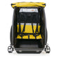 Burley Fietskar Rental Cub 2 Kind Yellow - Le Coq Wielerartikelen