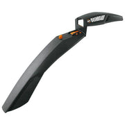 Zwart SKS dashboard voorspatbord voor 26/27,5 inch mountainbikes, gemaakt van duurzaam PVC.