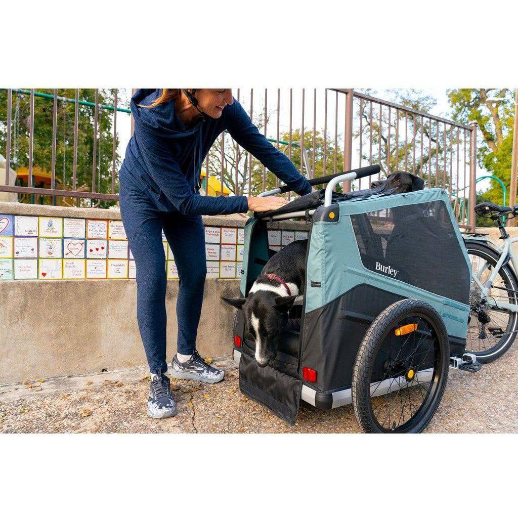 Burley Fietskar Bark Ranger Dier Zwart/Blauw - Le Coq Wielerartikelen