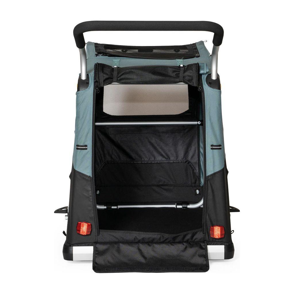 Burley Fietskar Bark Ranger XL Dier Zwart/Blauw - Le Coq Wielerartikelen