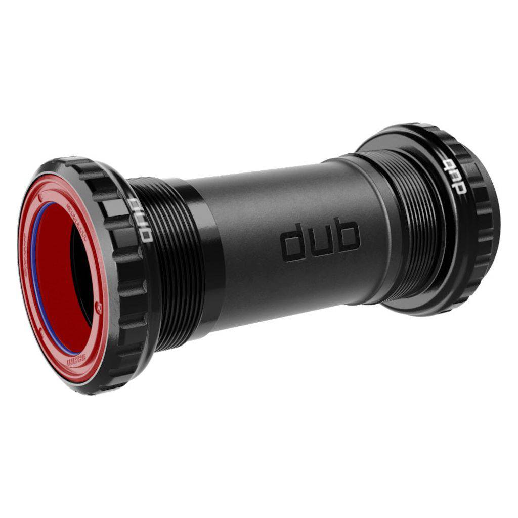 Zwarte Sram trapas cupset voor MTB/race, ceramic, BSA 68-73mm, zichtbaar in close-up op de afbeelding