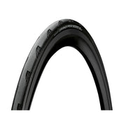 Continental Grand Prix 5000 S TR 28 inch racefiets band, tubeless ready, zichtbaar met profiel en velg op de fiets.