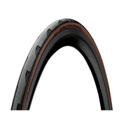 Continental Grand Prix 5000 S TR 28 inch racefiets band, tubeless ready, zwart met profiel en merklogo zichtbaar