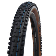 Schwalbe MTB buitenband 26" Nobby Nic TLE ADDIX SpeedGrip Super Ground zwart/bronz, vouwband voor mountainbikes