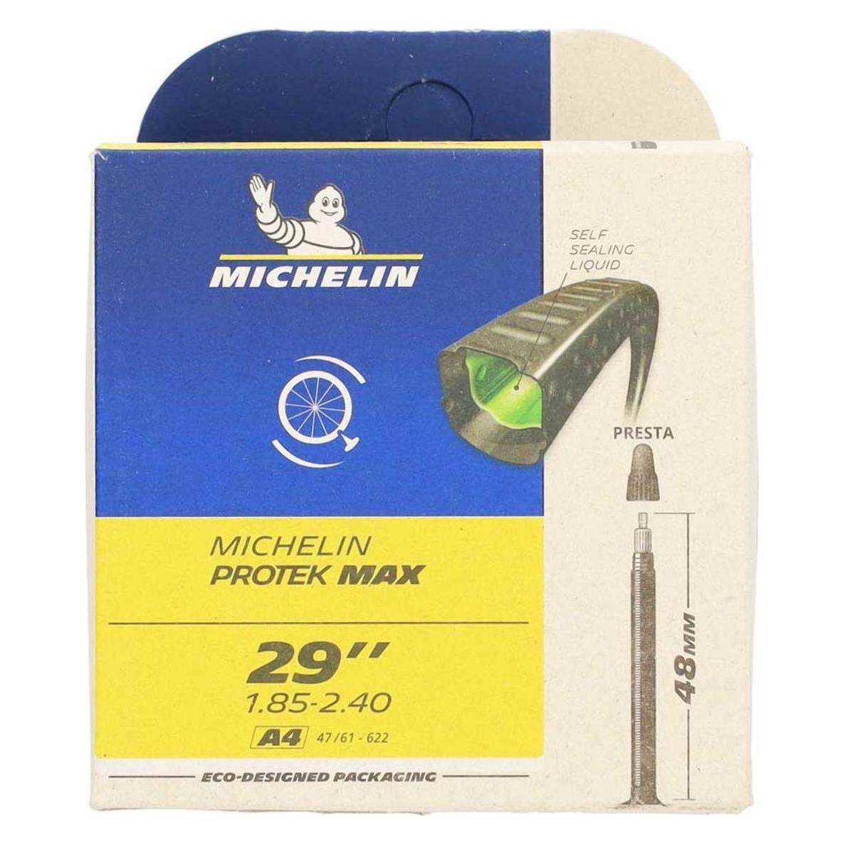 Michelin binnenband 28 inch Protek Max A3, 28x180-240 Sv, 48mm ventiel, geschikt voor fiets of trolley, hoogwaardige kwaliteit