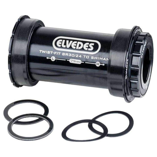 Elvedes Trapas Adapter Twistfit Bb Right Shimano 24Mm - Le Coq Wielerartikelen