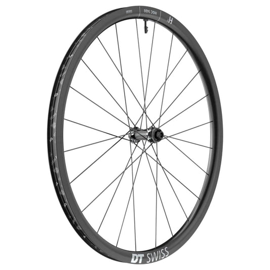 Voorwiel 28" DT Swiss HGC1400 Spline 30 DB Disc CL Carbon Zwart - Le Coq Wielerartikelen