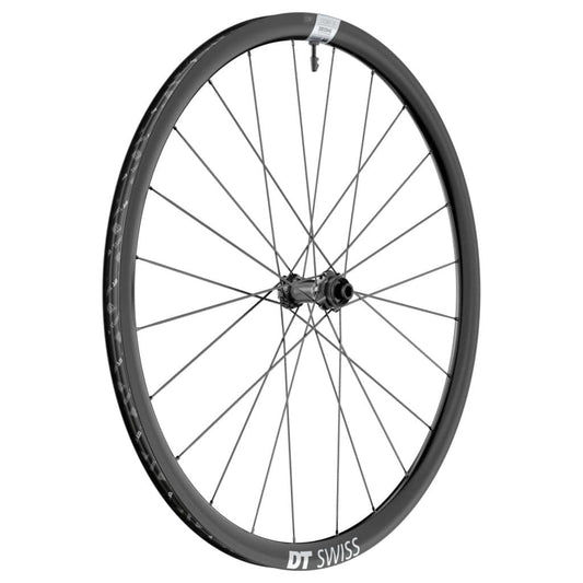 Voorwiel 28" DT Swiss E1800 Spline 30 DB Disc CL Aluminium Zwart - Le Coq Wielerartikelen