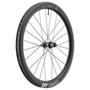 DT Swiss gravel achterwiel 28 inch GRC1400 Dicut 50 DB SH met carbon velg en disc rem in zwart
