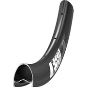 Zwarte 28-inch DT Swiss E550 DB disc aluminium velg met 32 spaken, 26 mm breedte en 14-gaats voor mountainbikes