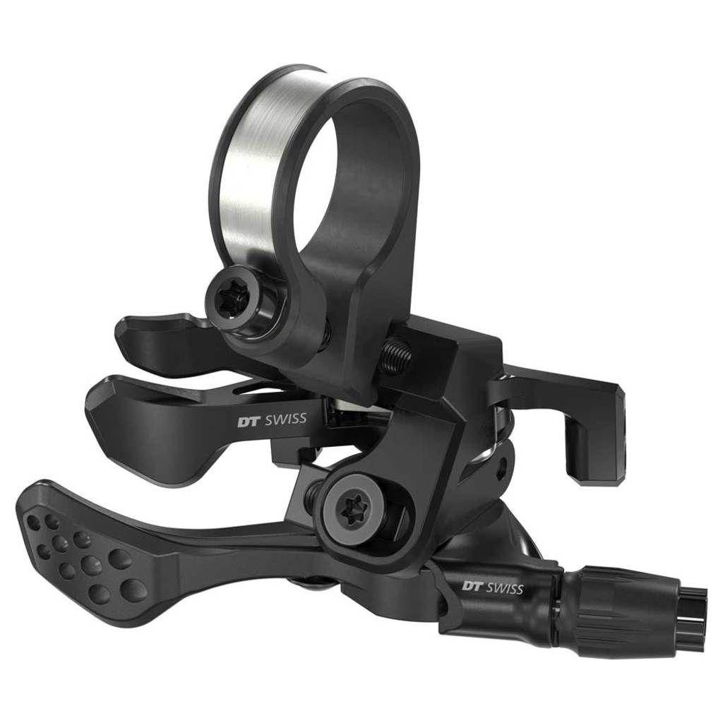 DT Swiss Stuud DT L3 dubbele traploze afstandsbediening voor mountainbikes, zwart, zichtbaar op de afbeelding