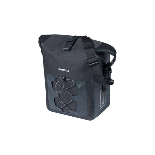 Basil Fietstas Navigator Waterproof M 12-15 Liter 25 X 14 X 34 Cm - Zwart - Le Coq Wielerartikelen