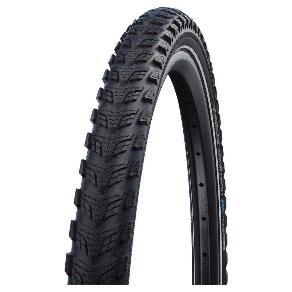 Schwalbe Buitenband 26" Marathon 365 Addix 4Season Greenguard 55-559 Zwart - Le Coq Wielerartikelen