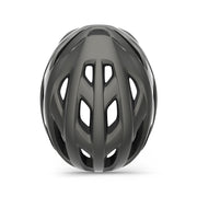 Racefietshjelm van MET, Idolo model, met aerodynamisch ontwerp en ventilerende openingen, geschikt voor wielrenners.