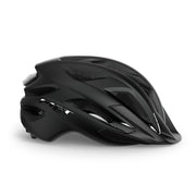 MET MTB helm Crossover met MIPS, urban en mountainbike fietshelm met ventilatie en verstelbare riem, in zwart en grijs.