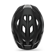 MET Crossover MTB fietshelm met MIPS, zwart met ventilatiegaten, geschikt voor urban en mountainbiken.