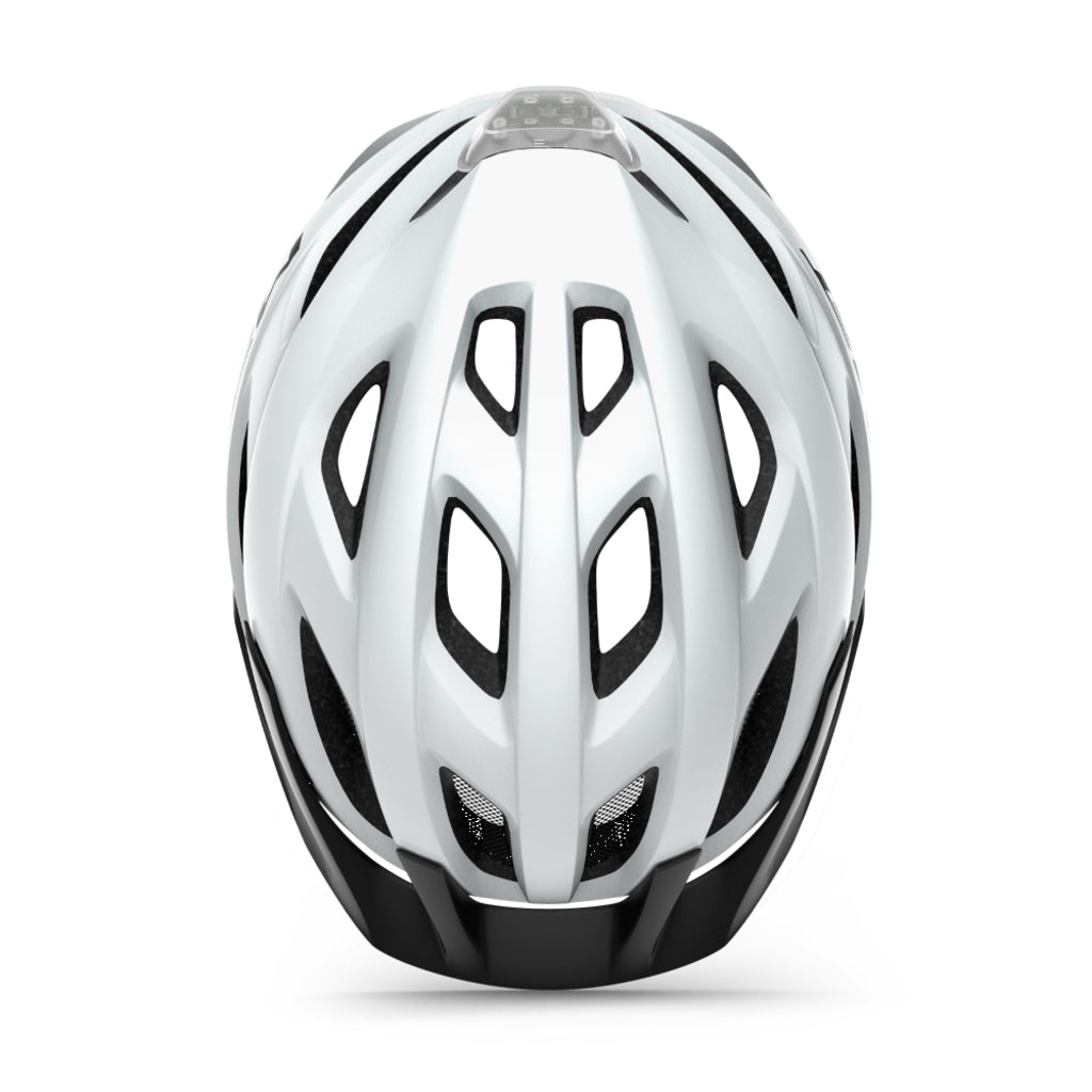 MET MTB helm met MIPS-systeem, urban en mountainbike stijl, zwart met ventilatiegaten en verstelbare riem voor veilig fietsen.