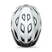 MET Crossover MTB fietshelm met MIPS, zwart en grijs, sportief ontwerp voor urban en mountainbiken, zachte ventilatieopeningen.