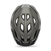 MET MTB-helm met Crossover-design en MIPS-systeem, zwart met verstelbare ventilatieopeningen en stevige bouw voor urban en mountainbiken.