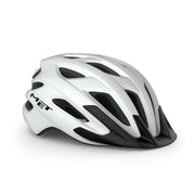 MET MTB helm Crossover met MIPS-systeem, zwart met verstelbare ventilatieopeningen, geschikt voor urban en mountainbiken.