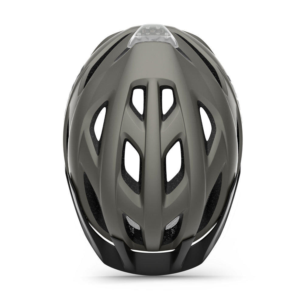 MET MTB helm met crossover design, urban en mountainbike fietshelm, stevige beschermende fietshelm voor mountainbiken en stadsritten