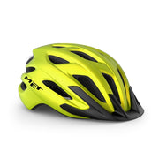 MET MTB helm met MIPS, urban en mountainbike fietshelm met verstelbare straps en ventilatieopeningen, zwart en groen.