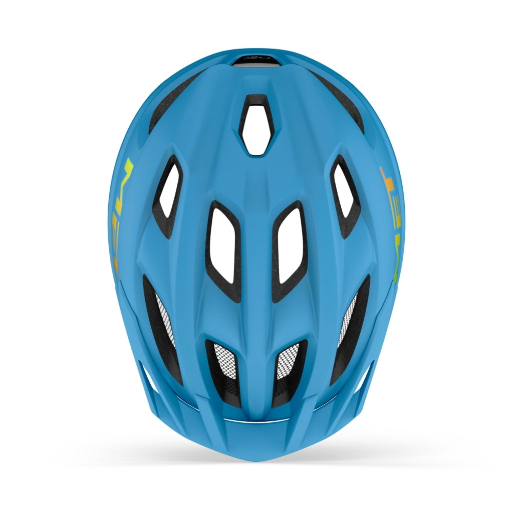 Kinderfietshelm van MET met MIPS en geïntegreerde LED-verlichting, lichte en veilige fietshelm voor kinderen.