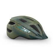 Kinderfietshelm MET Crackerjack met MIPS en LED-verlichting, veilige en lichte helm voor kinderen, zichtbaar en comfortabel op de fiets