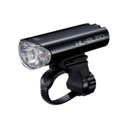 Cateye HL-EL160 koplamp met LED-opticube, heldere verlichting en duurzaam ontwerp voor fietsveiligheid.