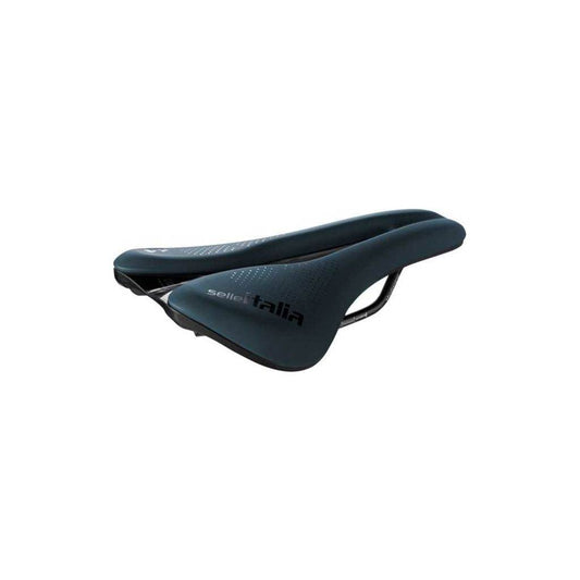 Selle Italia Fietszadel Novus Boost Evo Gravel Tm Superflow Manganese L3 Blauw - Le Coq Wielerartikelen