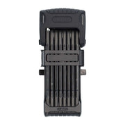 Abus Bordo Granit X Plus 6500K/120 SH vouwslot met klem en cijferslot, metalen beveiligingsketting voor fietsen