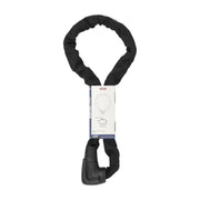 Zwart Abus Steel-O-Chain 9808K kettingslot met 8 mm ketting, Xplus beveiliging, zichtbaar in de afbeelding