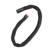 Abus Goose Lock 6206 kettingslot, 110 cm lang en 6 mm dik, kabelslot met stevige, vormvaste constructie.